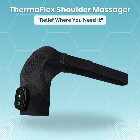 ThermaFlex Shoulder Massager - Electric Warm Heating Pad