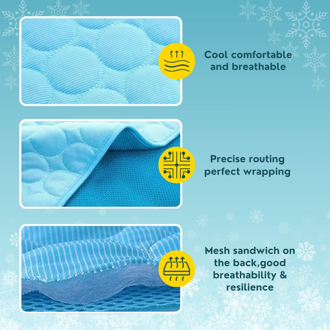 CoolComfort Bed - Pet Cooling Sleeping Pad