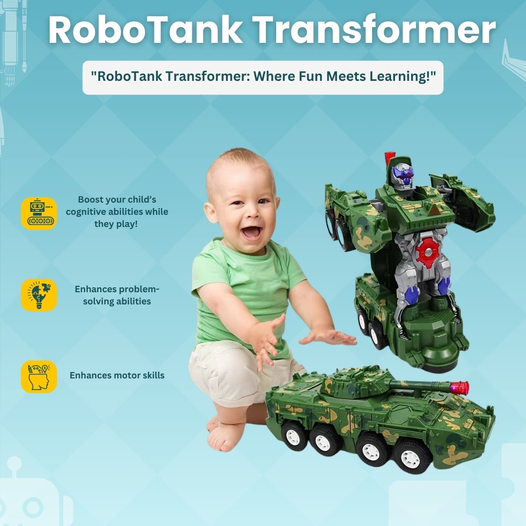 RoboTank Transformer - Electric Transforming Robot